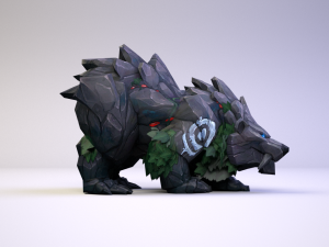 druide bear artifact 2 3D Model