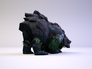 druide bear artifact 2 3D Model