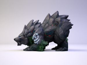 druide bear artifact 2 3D Model
