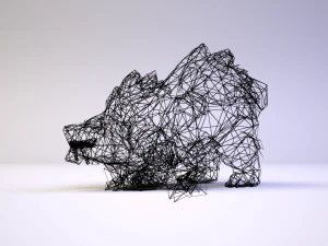 артефакт ведмедя друїда 2 3D Модель