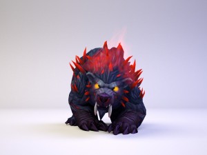 druide bear artifact 4 3D मॉडल