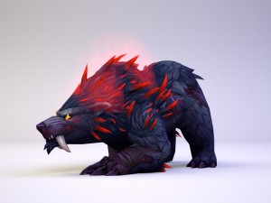 druide bear artifact 4 3D मॉडल