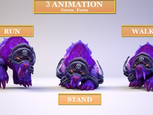 druide bear artifact 3 Model 3D