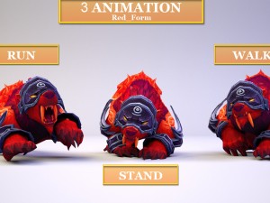 druide bear artifact 3 Model 3D