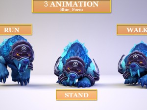 druide bear artifact 3 Model 3D