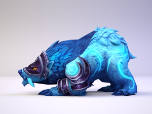 druide bear artifact 3 Model 3D