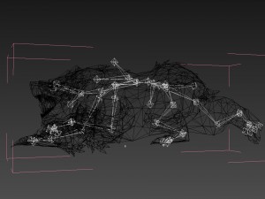 druide bear artifact 3 Model 3D