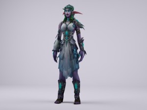 tyrande Model 3D