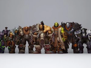 オークの将軍 3Dモデル