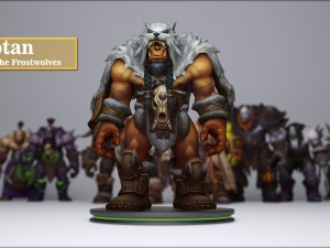 orc warlord 3D 모델