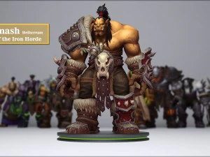 オークの将軍 3Dモデル