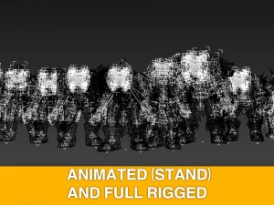 オークの将軍 3Dモデル