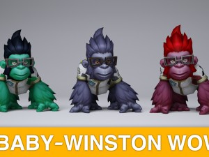 bebe winston 3Dモデル