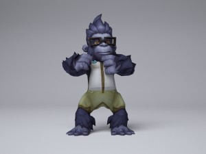 bebe winston Modèle 3D