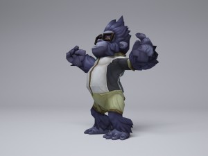 bebe winston Modèle 3D