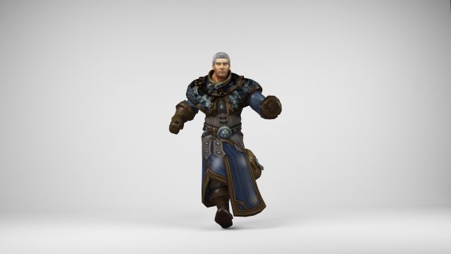 archimage khadgar Modelo 3D .c4d .max .obj .3ds .fbx .stl .blend 