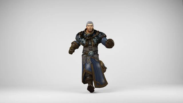 archimage khadgar 3D Model .c4d .max .obj .3ds .fbx .stl .blend