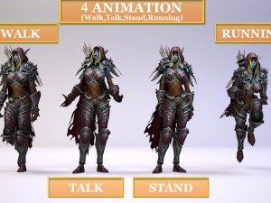 sylvanaswindrunner 3D Model