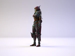 シルバナス・ウィンドランナー 3Dモデル