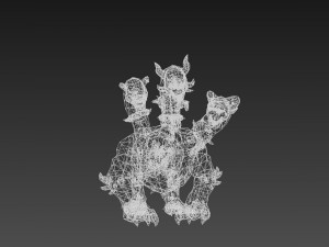 guarm Model 3D