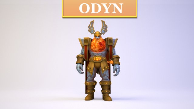 odyn Model 3D .c4d .max .obj .3ds .fbx .stl .blend 
