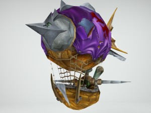zeplin Modelo 3D