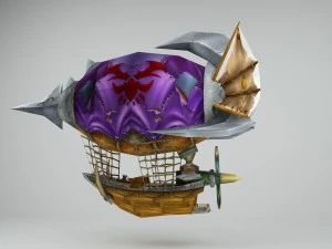 ツェプリン 3Dモデル