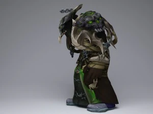 warlock orc 3D Model