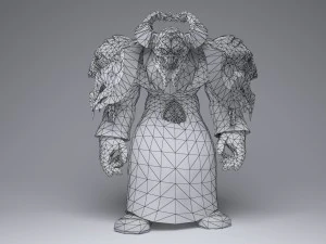 warlock orc 3D Model