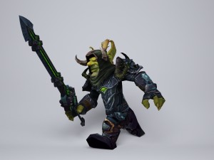 death knight goblin 3D Model
