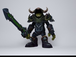 death knight goblin 3D Model