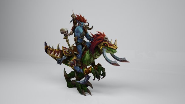 voljin Model 3D .c4d .max .obj .3ds .fbx .stl .blend 