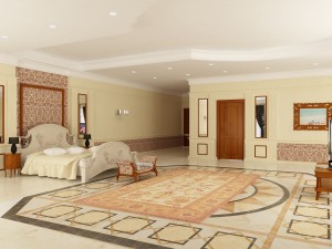 classic bedroom Modèle 3D