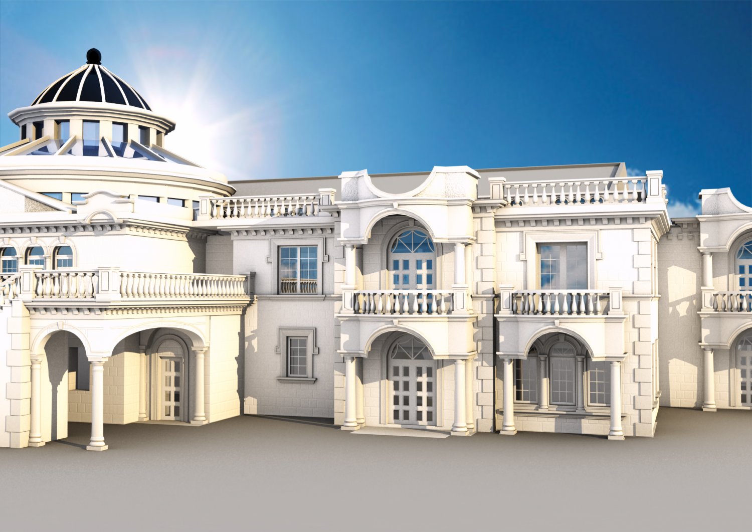 3d модели дворцов