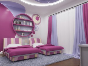 kids bedroom 3D Model