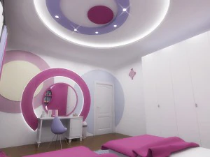 kids bedroom 3D Model