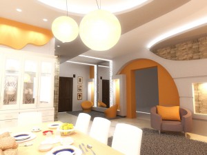 living room 3D Model