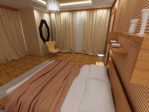 bedroom 3D 모델