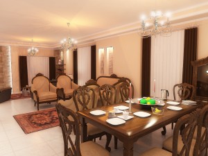 living room 3D Model