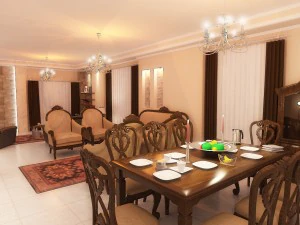 living room 3D Model