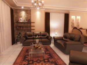 living room 3D Model