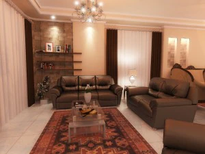 living room 3D Model