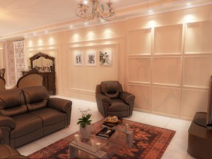 living room 3D Model
