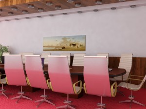 conference room 3D 모델