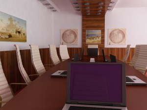 conference room 3D 모델