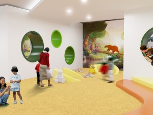 kids library Modèle 3D
