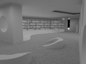 kids library 3D-Modell