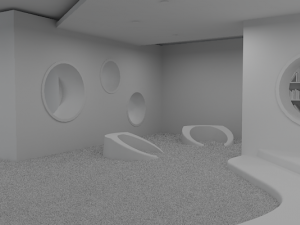 kids library 3D-Modell