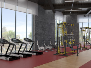 gym 3D Модель