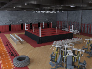 gym 3D Model